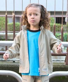 b・ROOM / ビールーム ブルゾン | 【撥水加工】収納袋付きマウンテンパーカ