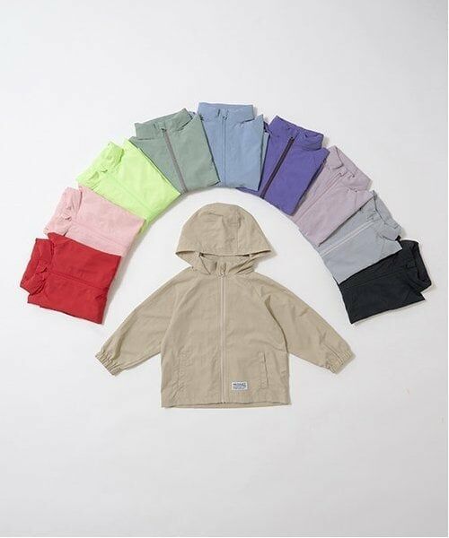 b・ROOM / ビールーム ブルゾン | 【撥水加工】収納袋付きマウンテンパーカ | 詳細1