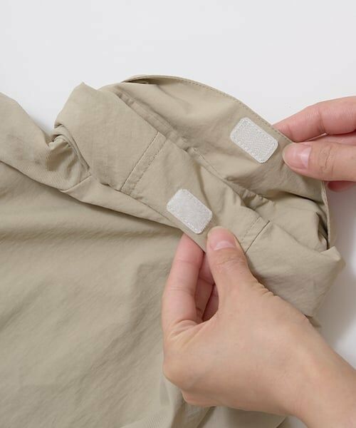 b・ROOM / ビールーム ブルゾン | 【撥水加工】収納袋付きマウンテンパーカ | 詳細6