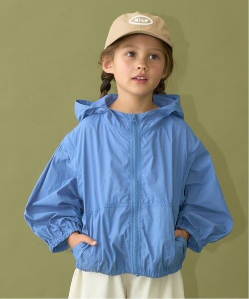 b・ROOM / ビールーム ブルゾン | 【ベストにもなる2way】シアーウィンドブレーカー（モデレート ブルー）
