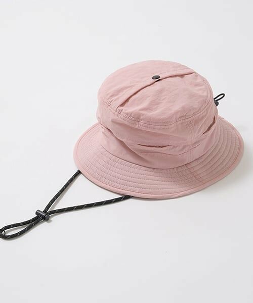 b・ROOM / ビールーム ハット | 【撥水加工】小さく収納できるハット（ライト ピンク）