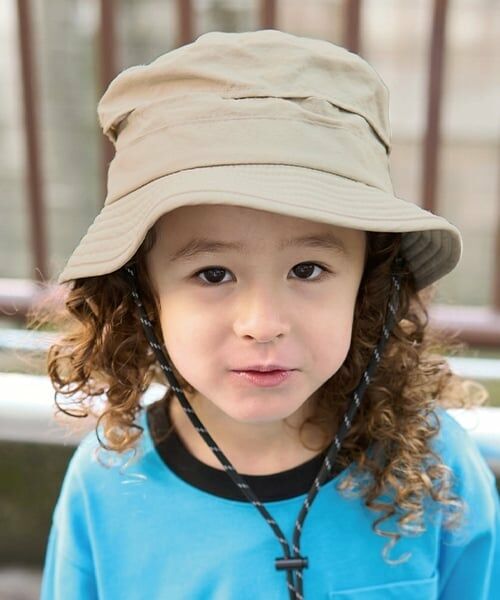 b・ROOM / ビールーム ハット | 【撥水加工】小さく収納できるハット（ベージュ）