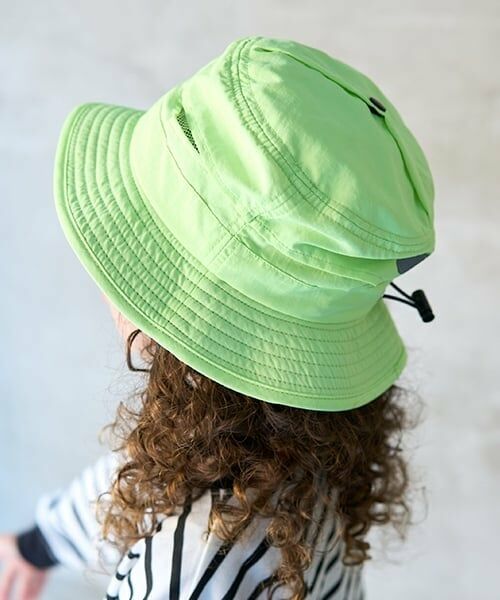 b・ROOM / ビールーム ハット | 【撥水加工】小さく収納できるハット（レモン イエロー）