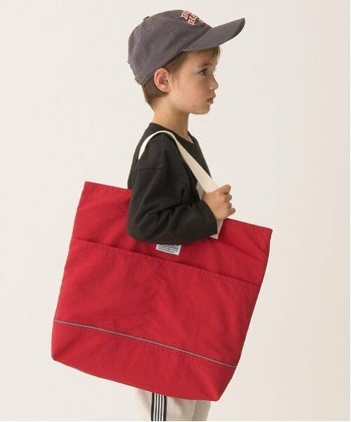 b・ROOM / ビールーム トートバッグ | 【撥水加工】レッスンバッグ（赤）