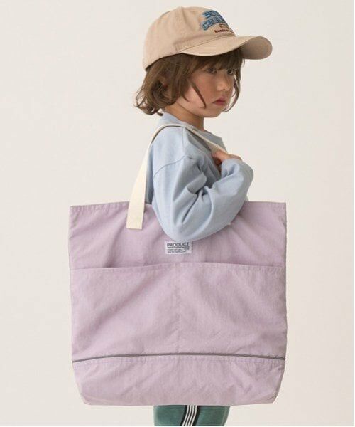 b・ROOM / ビールーム トートバッグ | 【撥水加工】レッスンバッグ（ラベンダー）