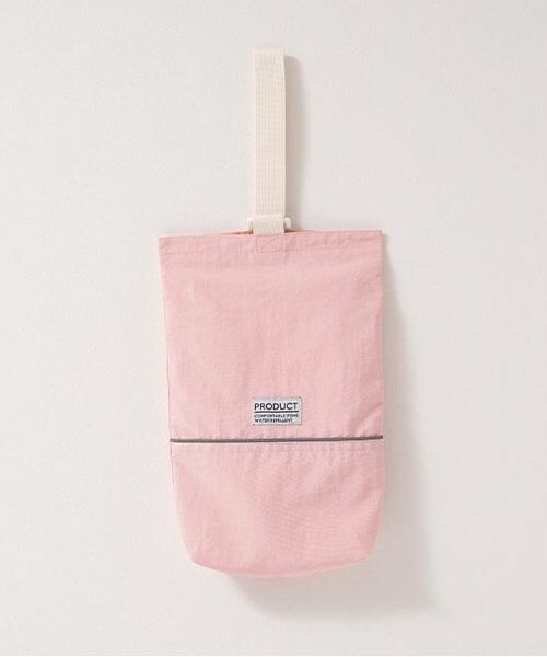 b・ROOM / ビールーム トートバッグ | 【撥水加工】シューズバッグ（ライト ピンク）