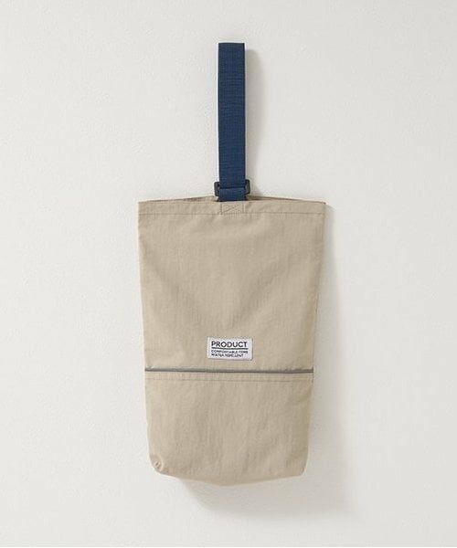 b・ROOM / ビールーム トートバッグ | 【撥水加工】シューズバッグ（ベージュ）