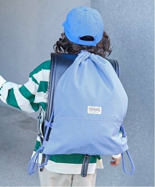 b・ROOM / ビールーム リュック・バックパック | 【撥水加工】らくらくナップ（モデレート ブルー）