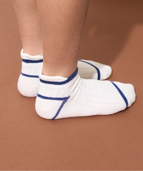 b・ROOM / ビールーム ソックス | バイカラーアンクルソックス | 詳細1