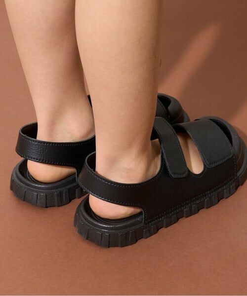 b・ROOM / ビールーム サンダル | フロントカバーで安心合皮サンダル | 詳細3
