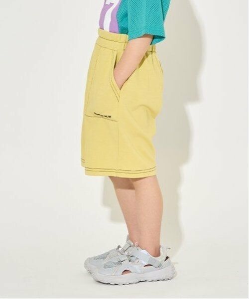 b・ROOM / ビールーム ショート・ハーフ・半端丈パンツ | 【セットアップ可能】【カイテキ天竺】配色ステッチ5分丈パンツ | 詳細16