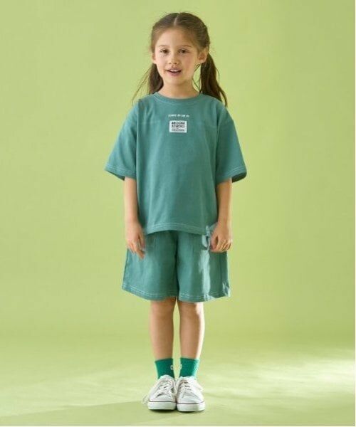 b・ROOM / ビールーム ショート・ハーフ・半端丈パンツ | 【セットアップ可能】【カイテキ天竺】配色ステッチ5分丈パンツ | 詳細17