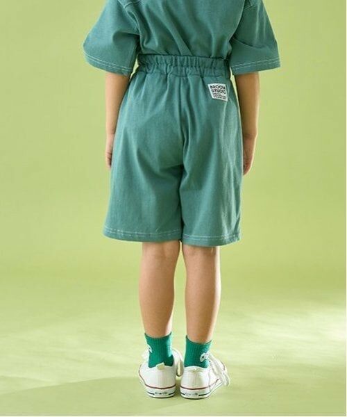 b・ROOM / ビールーム ショート・ハーフ・半端丈パンツ | 【セットアップ可能】【カイテキ天竺】配色ステッチ5分丈パンツ | 詳細18