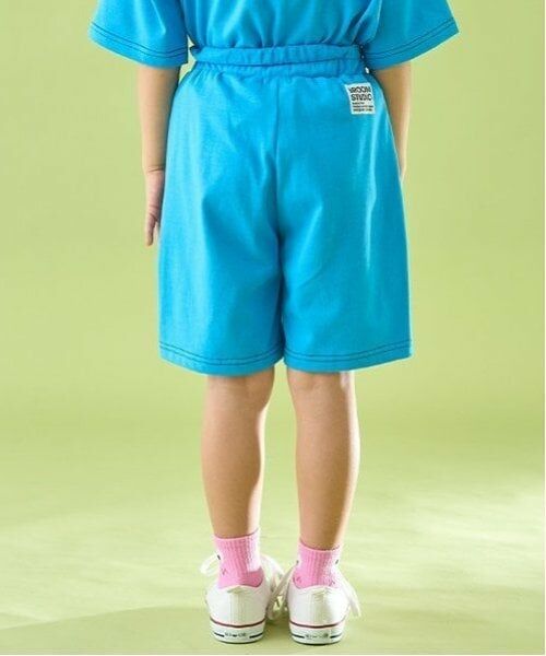 b・ROOM / ビールーム ショート・ハーフ・半端丈パンツ | 【セットアップ可能】【カイテキ天竺】配色ステッチ5分丈パンツ | 詳細20