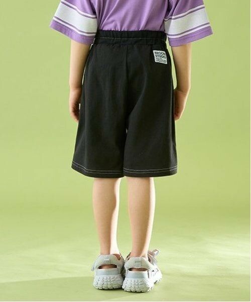 b・ROOM / ビールーム ショート・ハーフ・半端丈パンツ | 【セットアップ可能】【カイテキ天竺】配色ステッチ5分丈パンツ | 詳細26