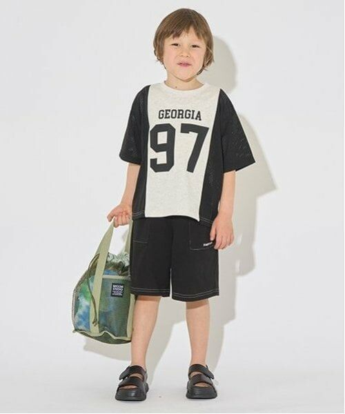 b・ROOM / ビールーム ショート・ハーフ・半端丈パンツ | 【セットアップ可能】【カイテキ天竺】配色ステッチ5分丈パンツ | 詳細27