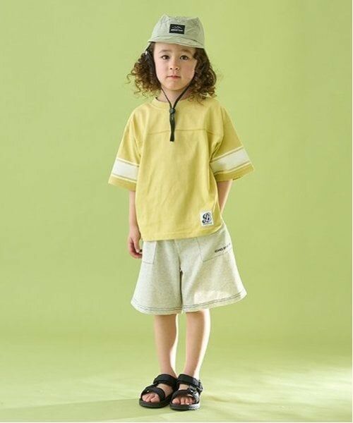 b・ROOM / ビールーム ショート・ハーフ・半端丈パンツ | 【セットアップ可能】【カイテキ天竺】配色ステッチ5分丈パンツ | 詳細28