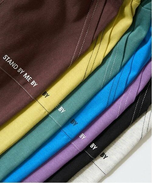 b・ROOM / ビールーム ショート・ハーフ・半端丈パンツ | 【セットアップ可能】【カイテキ天竺】配色ステッチ5分丈パンツ | 詳細8