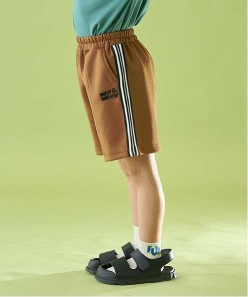 b・ROOM / ビールーム ショート・ハーフ・半端丈パンツ | トラックタック4分丈パンツ | 詳細14