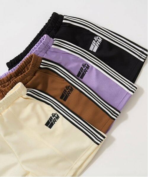 b・ROOM / ビールーム ショート・ハーフ・半端丈パンツ | トラックタック4分丈パンツ | 詳細7