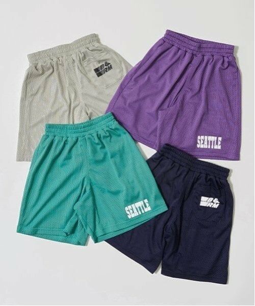 b・ROOM / ビールーム ショート・ハーフ・半端丈パンツ | 【セットアップ可能】メッシュハーフパンツ | 詳細1