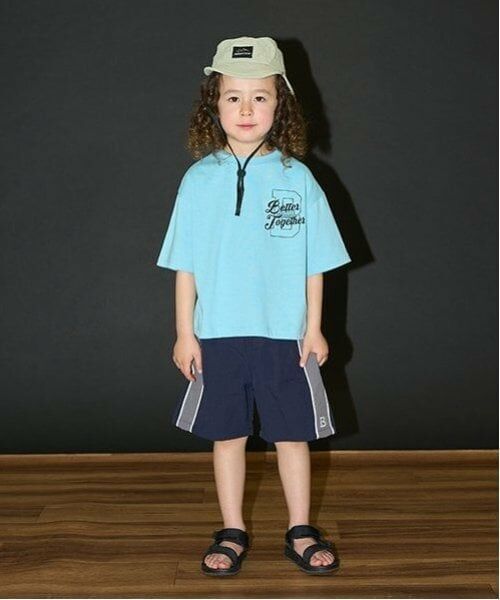 b・ROOM / ビールーム ショート・ハーフ・半端丈パンツ | サイド切替え4分丈パンツ | 詳細10