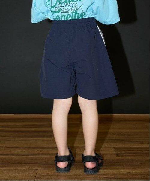 b・ROOM / ビールーム ショート・ハーフ・半端丈パンツ | サイド切替え4分丈パンツ | 詳細12