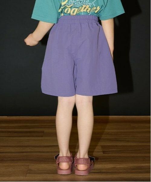 b・ROOM / ビールーム ショート・ハーフ・半端丈パンツ | サイド切替え4分丈パンツ | 詳細15