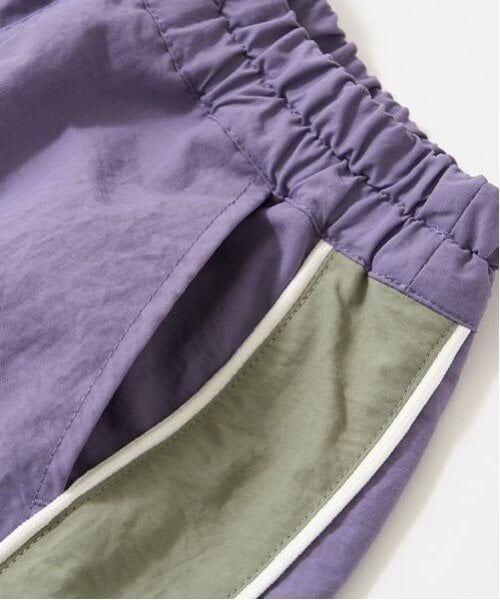 b・ROOM / ビールーム ショート・ハーフ・半端丈パンツ | サイド切替え4分丈パンツ | 詳細4