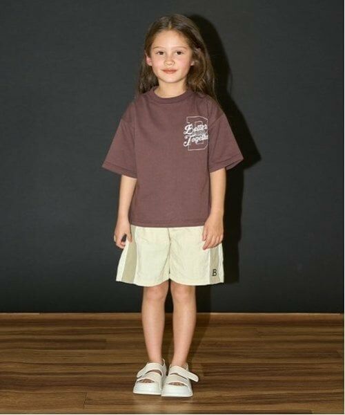 b・ROOM / ビールーム ショート・ハーフ・半端丈パンツ | サイド切替え4分丈パンツ | 詳細7