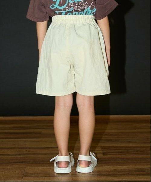 b・ROOM / ビールーム ショート・ハーフ・半端丈パンツ | サイド切替え4分丈パンツ | 詳細9