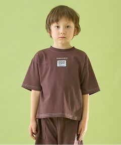 b・ROOM / ビールーム Tシャツ | 【セットアップ可能】【カイテキ天竺】配色ステッチTシャツ