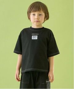 b・ROOM / ビールーム Tシャツ | 【セットアップ可能】【カイテキ天竺】配色ステッチTシャツ