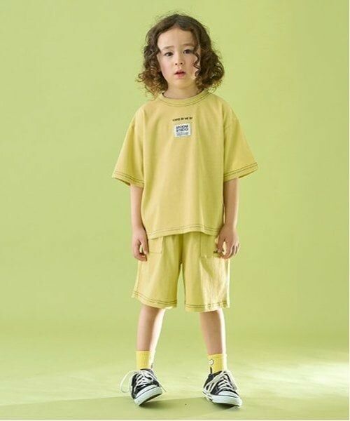 b・ROOM / ビールーム Tシャツ | 【セットアップ可能】【カイテキ天竺】配色ステッチTシャツ | 詳細10