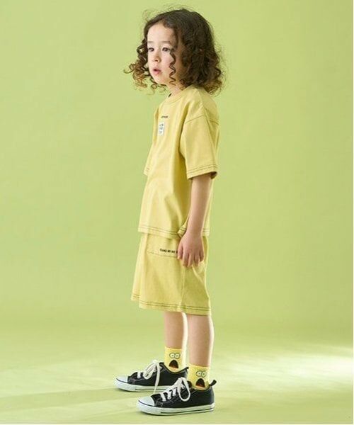 b・ROOM / ビールーム Tシャツ | 【セットアップ可能】【カイテキ天竺】配色ステッチTシャツ | 詳細11