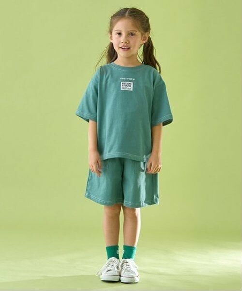 b・ROOM / ビールーム Tシャツ | 【セットアップ可能】【カイテキ天竺】配色ステッチTシャツ | 詳細14