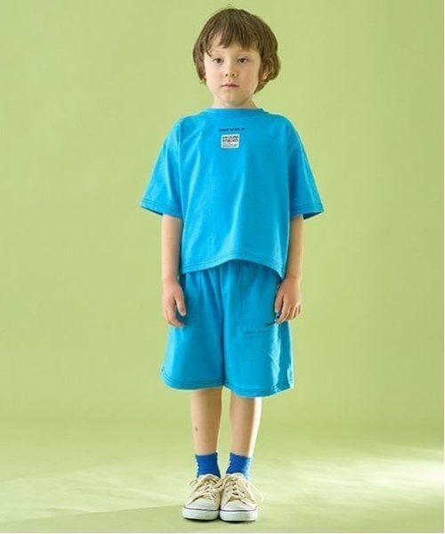 b・ROOM / ビールーム Tシャツ | 【セットアップ可能】【カイテキ天竺】配色ステッチTシャツ | 詳細15