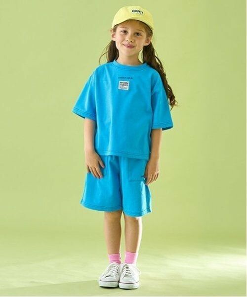 b・ROOM / ビールーム Tシャツ | 【セットアップ可能】【カイテキ天竺】配色ステッチTシャツ | 詳細16