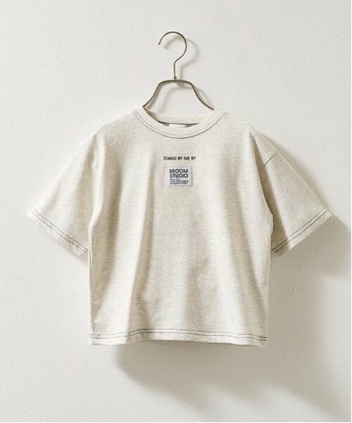 b・ROOM / ビールーム Tシャツ | 【セットアップ可能】【カイテキ天竺】配色ステッチTシャツ | 詳細2