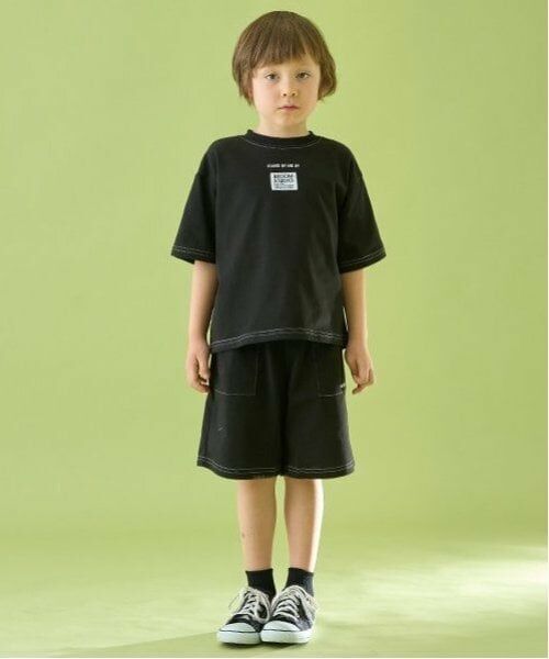 b・ROOM / ビールーム Tシャツ | 【セットアップ可能】【カイテキ天竺】配色ステッチTシャツ | 詳細21