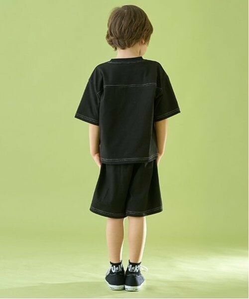 b・ROOM / ビールーム Tシャツ | 【セットアップ可能】【カイテキ天竺】配色ステッチTシャツ | 詳細22