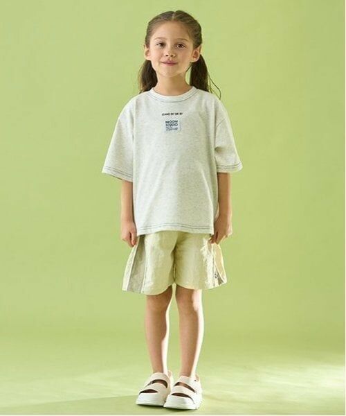 b・ROOM / ビールーム Tシャツ | 【セットアップ可能】【カイテキ天竺】配色ステッチTシャツ | 詳細24