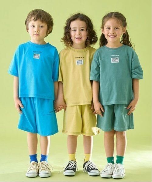 b・ROOM / ビールーム Tシャツ | 【セットアップ可能】【カイテキ天竺】配色ステッチTシャツ | 詳細29