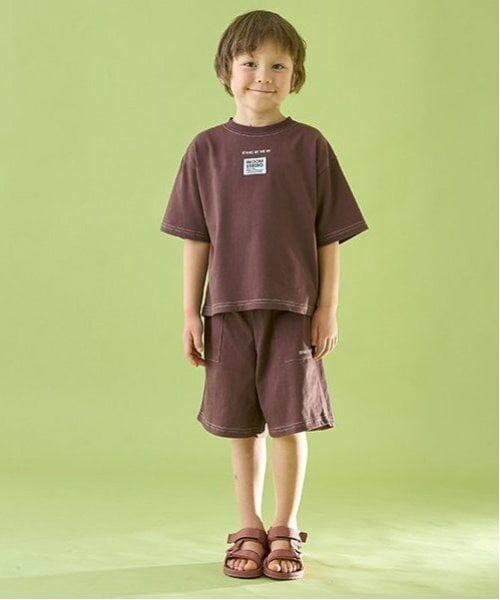 b・ROOM / ビールーム Tシャツ | 【セットアップ可能】【カイテキ天竺】配色ステッチTシャツ | 詳細8