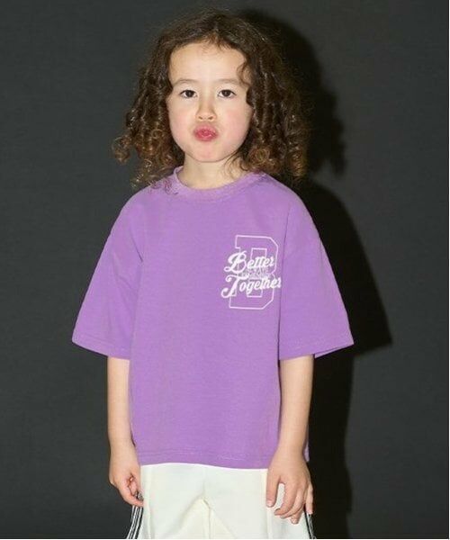 b・ROOM / ビールーム Tシャツ | 【カイテキ天竺】バックプリントTシャツ（グレープ）