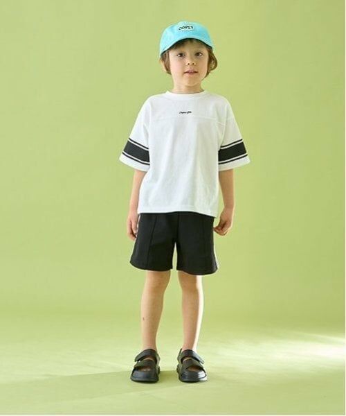 b・ROOM / ビールーム Tシャツ | 【前後どちらでもOK!】【カイテキ天竺】ラインプリントTシャツ | 詳細10