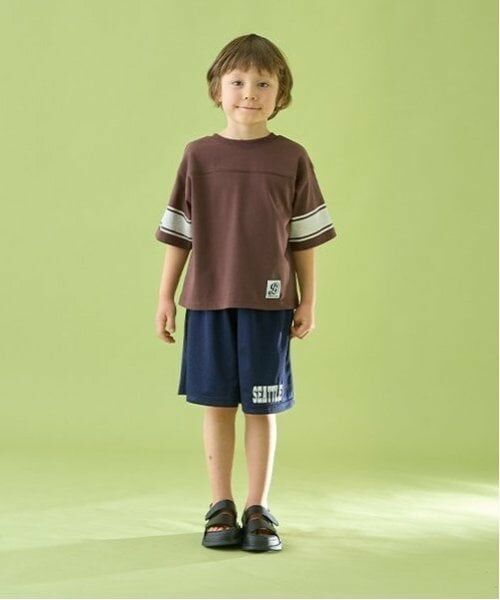 b・ROOM / ビールーム Tシャツ | 【前後どちらでもOK!】【カイテキ天竺】ラインプリントTシャツ | 詳細11