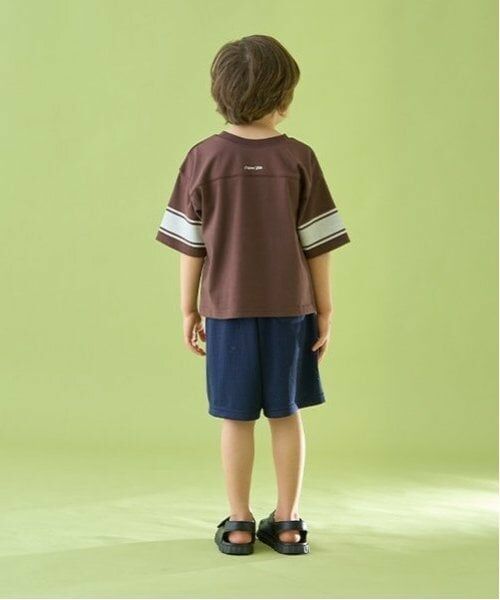 b・ROOM / ビールーム Tシャツ | 【前後どちらでもOK!】【カイテキ天竺】ラインプリントTシャツ | 詳細12