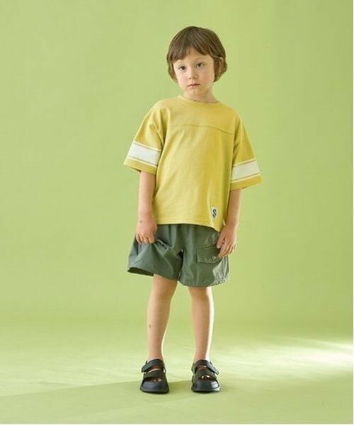 b・ROOM / ビールーム Tシャツ | 【前後どちらでもOK!】【カイテキ天竺】ラインプリントTシャツ | 詳細15