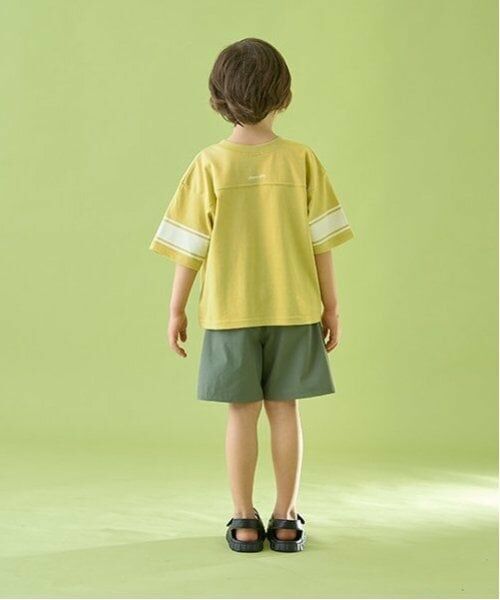 b・ROOM / ビールーム Tシャツ | 【前後どちらでもOK!】【カイテキ天竺】ラインプリントTシャツ | 詳細16